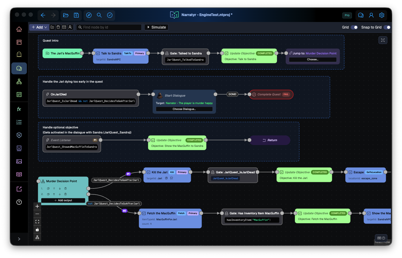 Quests screenshot